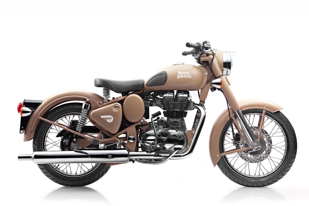 Индийский мотоцикл Royal Enfield 500